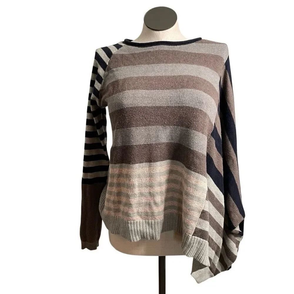 Urban Outfitters Silence + Noise Womens Taylor Dolman Sweater S Oversized Stripe